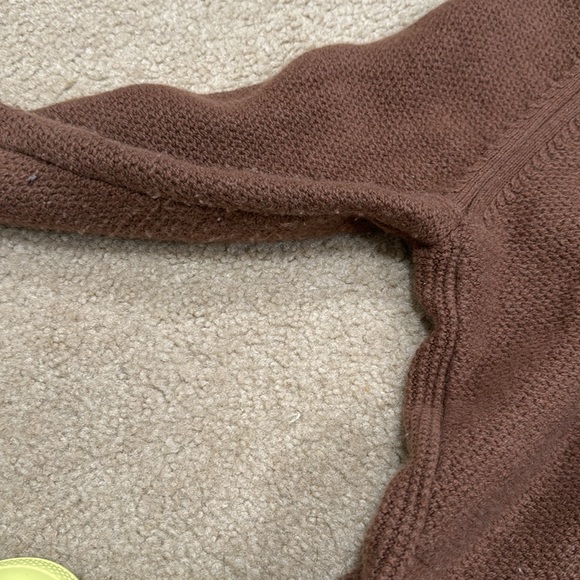 Uniqlo J+ wool sweater XL brown - Picture 4 of 4